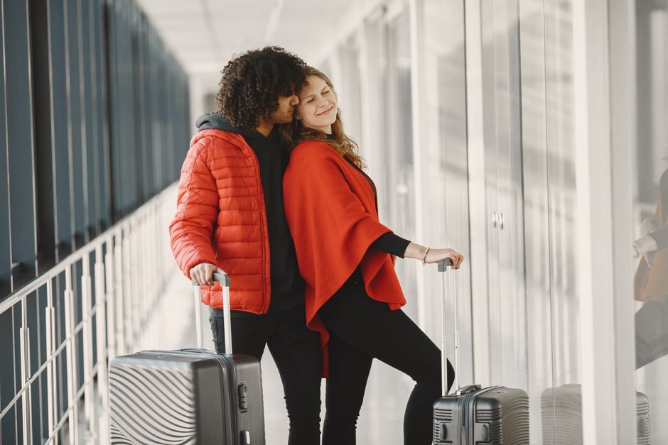 Happy travellers departing on a Luxury Escapes tour
